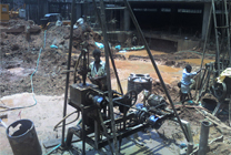 Borewell Drilling Machine